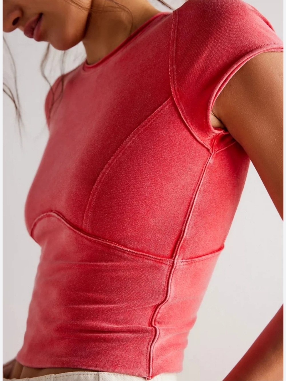 We The Free Crop Tee Shirt